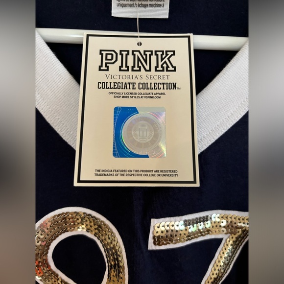 Pink Collegiate Collection Pitt Panthers Women’s Shirt L (NWT) - Picture 6 of 7